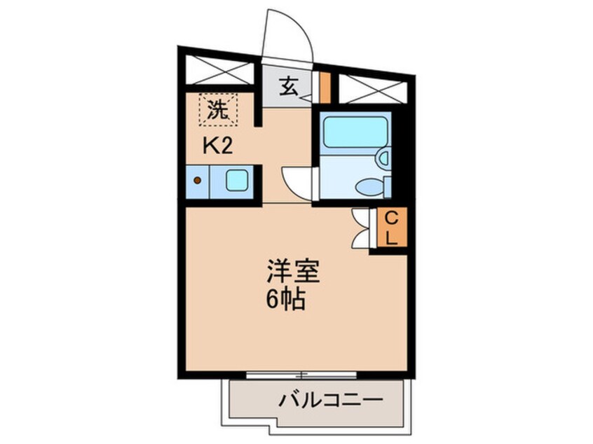 間取図 スペース矢口