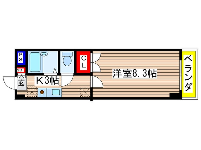 間取り図 ロッソ・パステロ