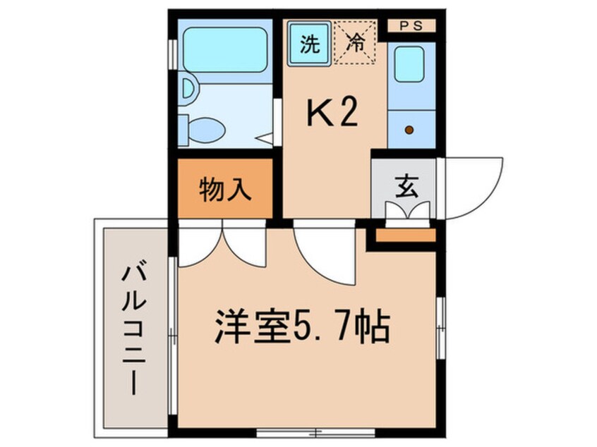 間取図 エスポワ－ル