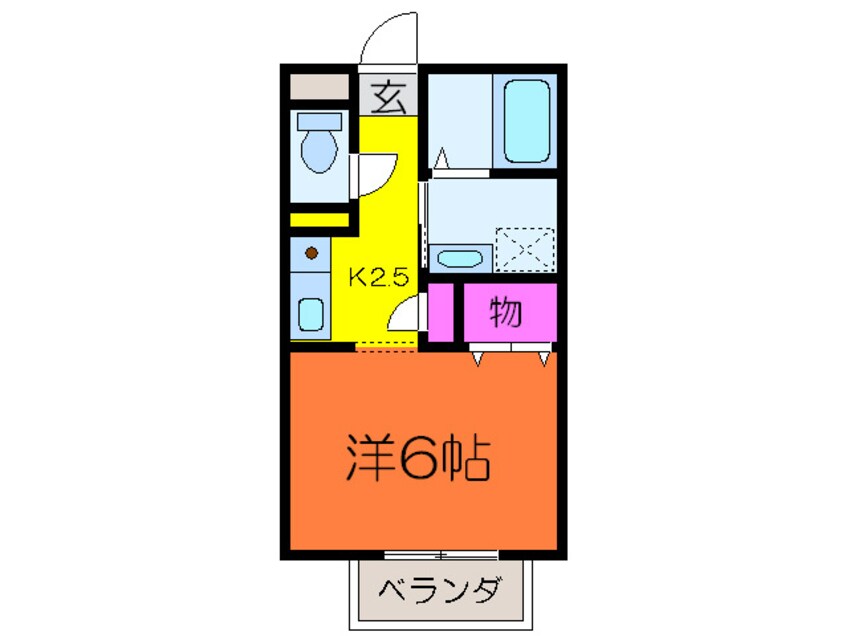 間取図 クレスト光ヶ丘