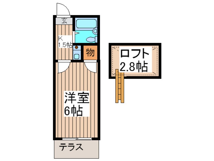 間取図 イ－ストウェル日進