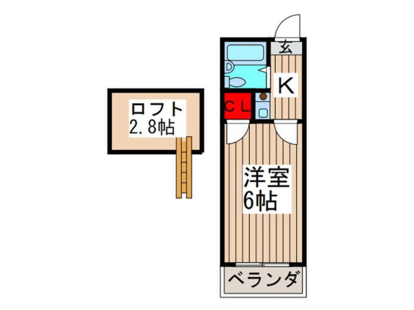 間取図 イ－ストウェル日進