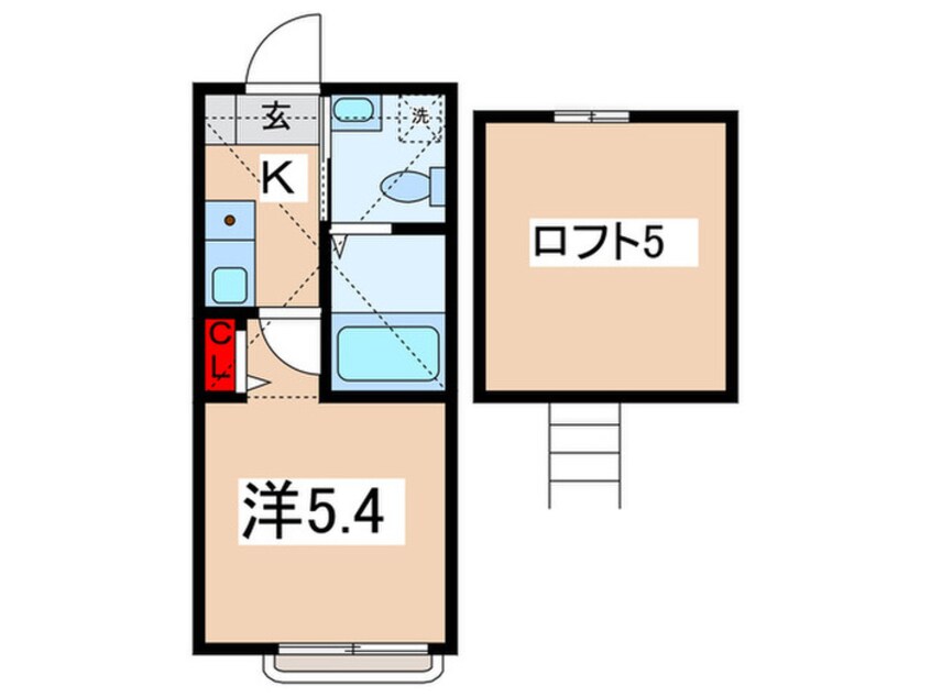 間取図 ゆずハイムよみうりランド