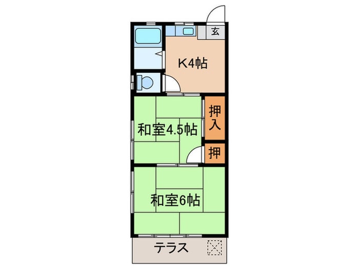 間取り図 第二宝荘
