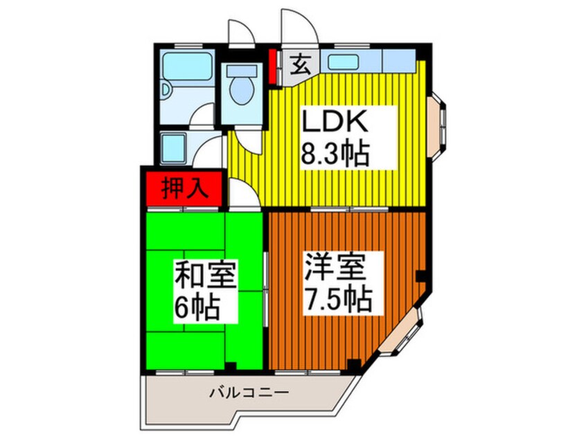 間取図 サカイビル