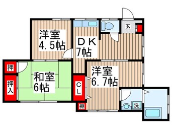 間取図 丸山ハイツ