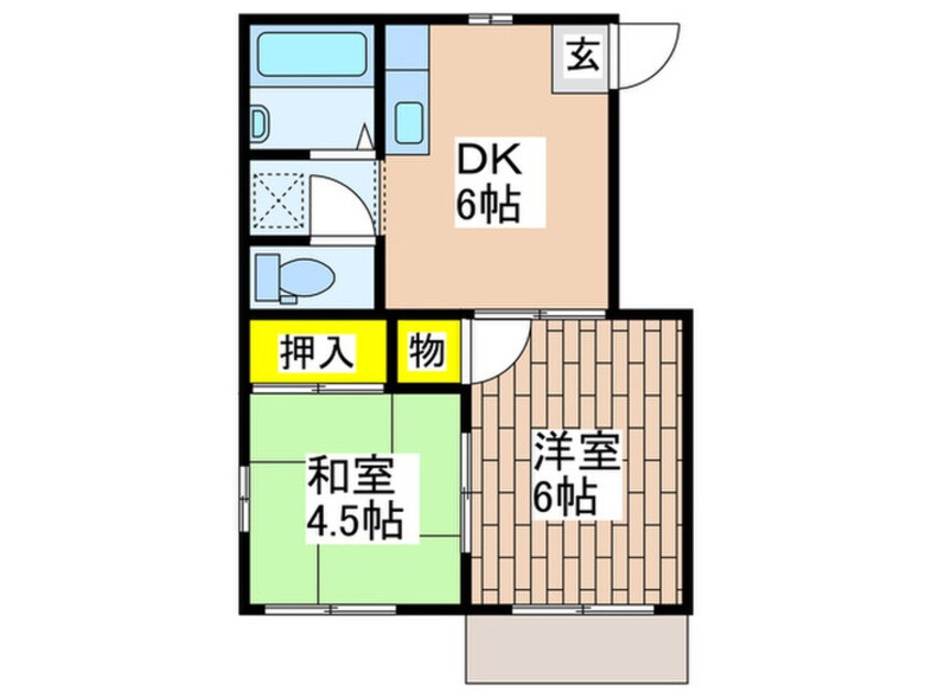 間取図 リッチモンド洋光台