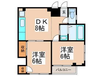 間取図 エステート立石