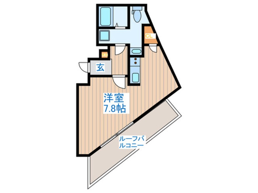 間取図 プレジア笹塚