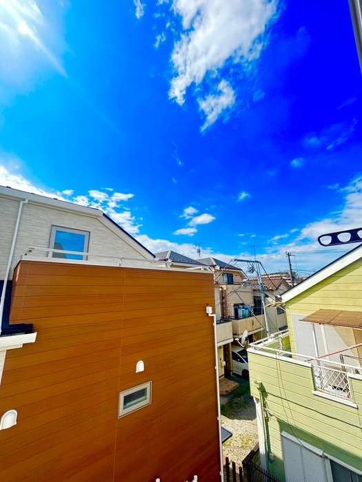 室内からの展望 メゾンパル鶴見市場