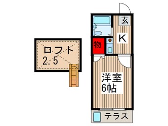 間取図 レオパレス宮原第１