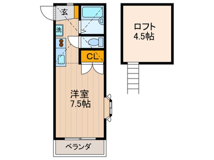 間取図 グレ－スハイム山王