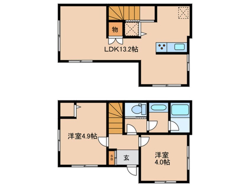 間取図 赤塚5-26戸建