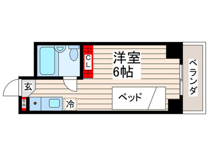 間取図 トーショービル