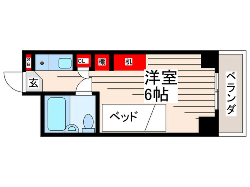 間取図 トーショービル