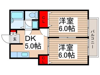 間取図 エクセレントプラザⅡ