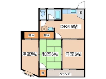 間取図 セレクトハウス八幡