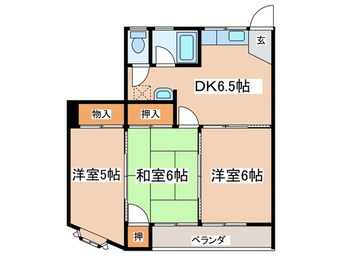 間取図 セレクトハウス八幡