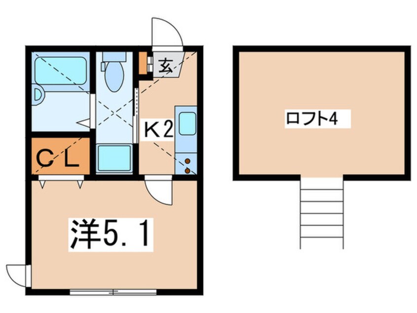 間取図 Branch二俣川