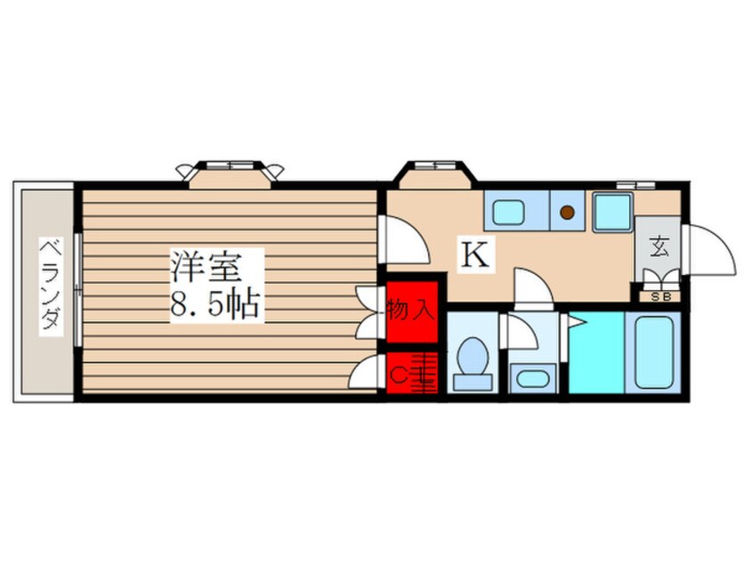 間取図 グリックハイム