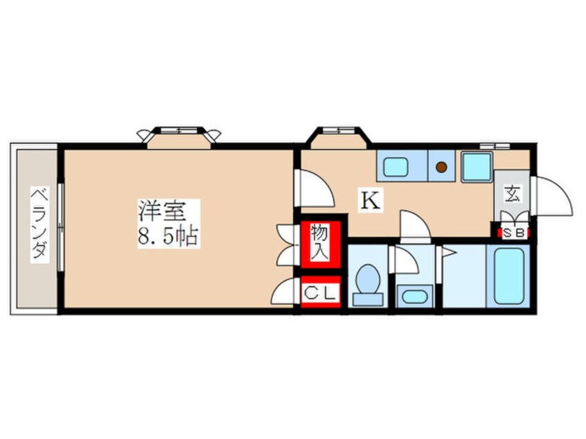 間取図 グリックハイム