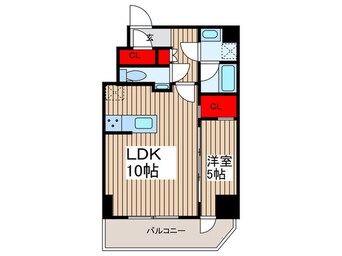 間取図 クレストコート上野