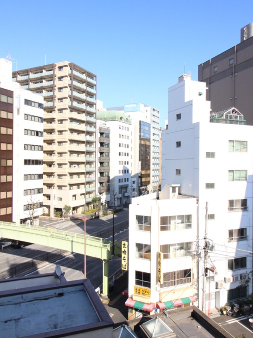 室内からの展望 誠心Ⅱビル