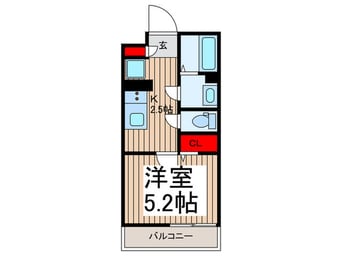 間取図 IXO白子