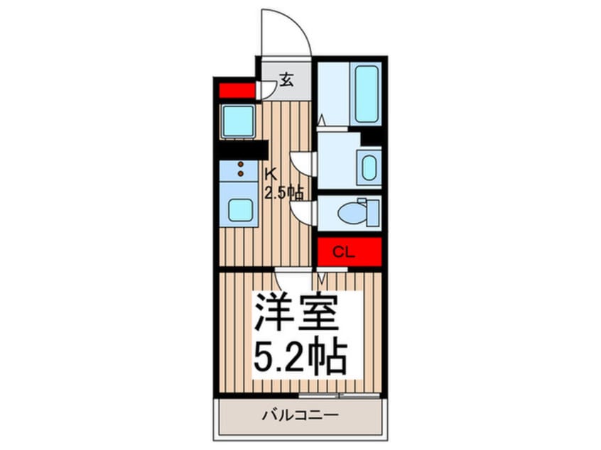 間取図 IXO白子
