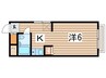 クリエール７７ 1Kの間取り