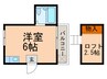 氷川台グルク 1Rの間取り