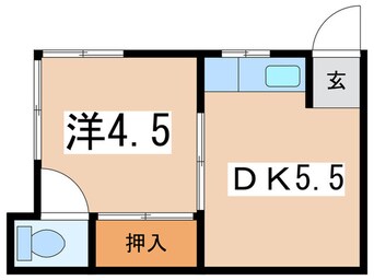 間取図 萩原荘