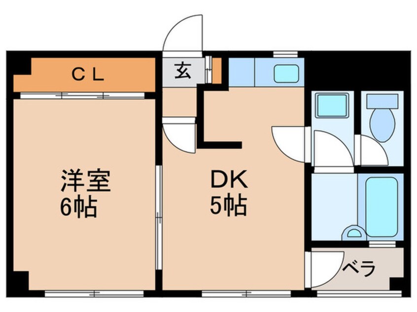 間取図 フラットヒル