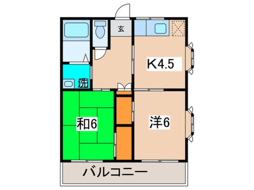 間取図 グリーンヒル