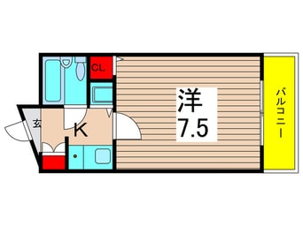 間取図 扶桑ハイツ亀有