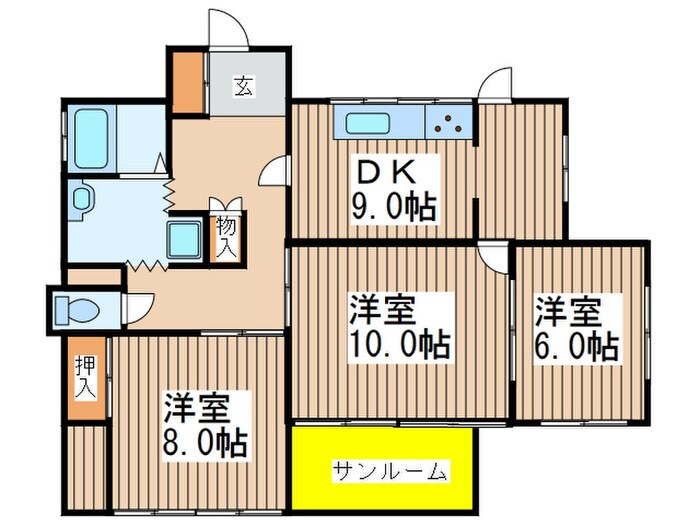 間取り図 土志田戸建