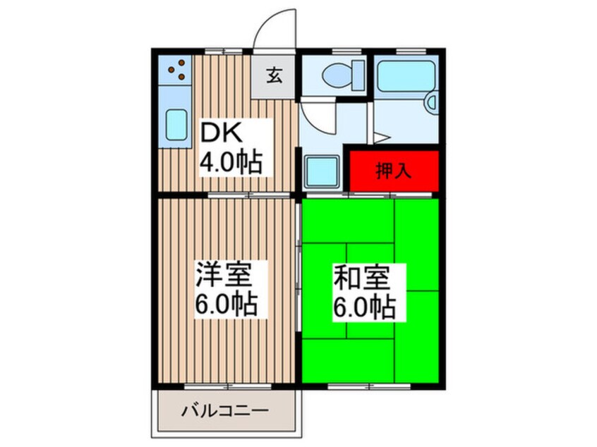 間取図 ラフォーレ・Ｌ