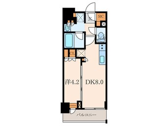 間取図 クレストコート白金高輪