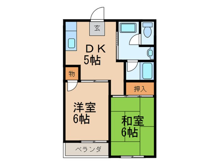 間取り図 クリスタルパレス