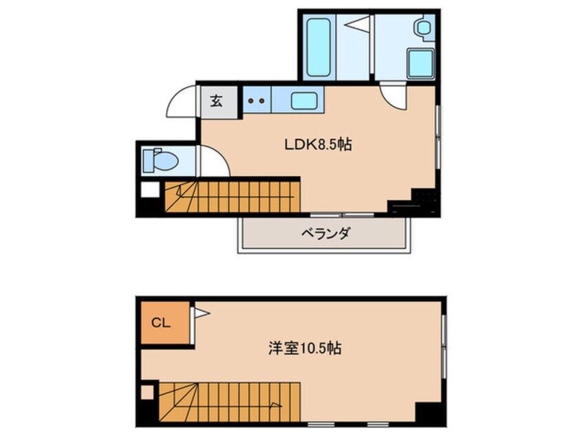 間取図 レジデンスミヤビ