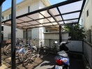 駐輪場 エバ－グリ－ン