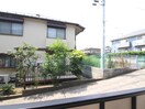 室内からの展望 エバ－グリ－ン