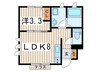 Ａｖｉｇｎｏｎ 1LDKの間取り