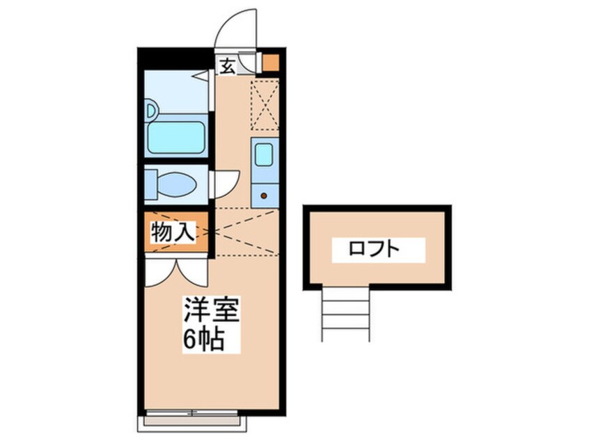 間取図 コンフォート唐木田