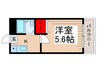 ユニハイム葛西 1Kの間取り