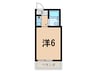 西馬込マンション 1Rの間取り