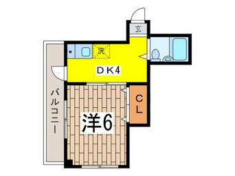 間取図 コーポ池上