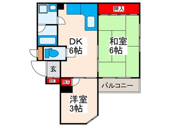 間取図 久五ビル