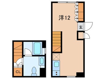 間取図 Ｍｏｄｅｌｉａ Ｂｒｕｔ表参道