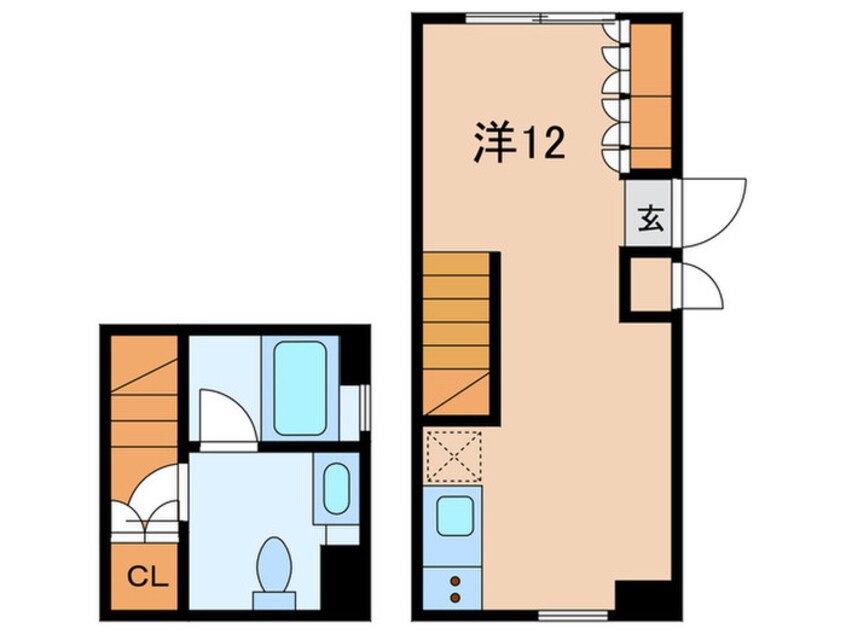 間取図 Ｍｏｄｅｌｉａ Ｂｒｕｔ表参道